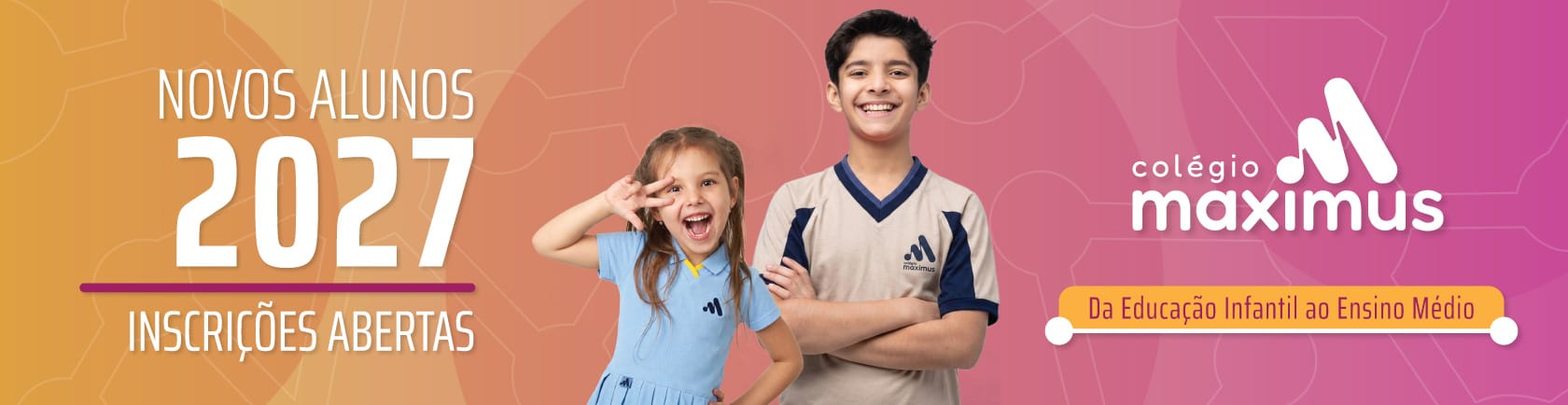Cadastro de Interesse 2027 - Novos Alunos - Inscrições Abertas no Colégio Maximus Cadastro de Interesse 2027 - Novos Alunos - Inscrições Abertas - Colégio Maximus