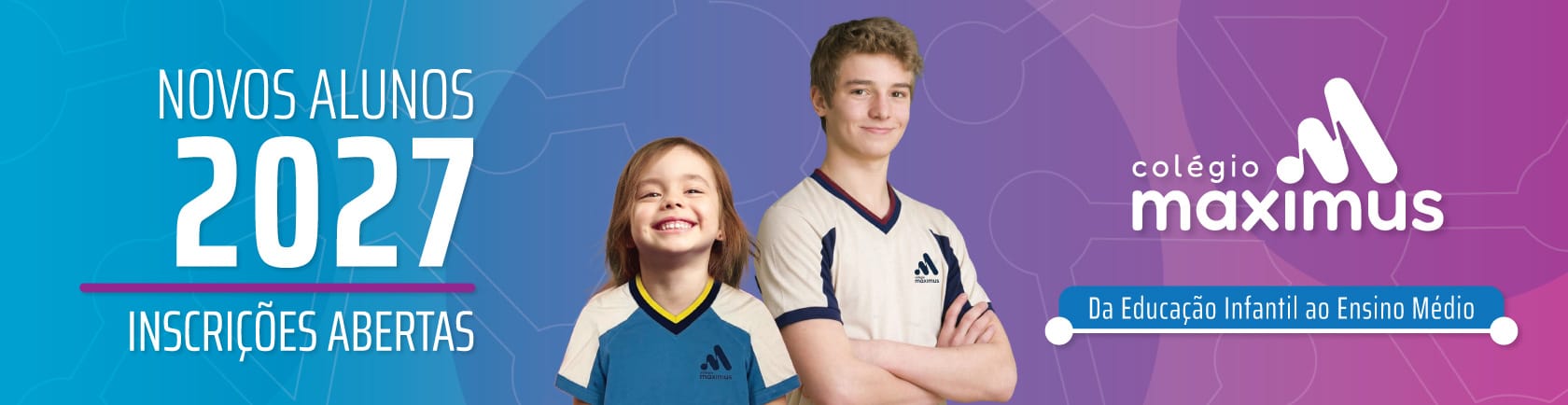 Cadastro de Interesse 2027 - Novos Alunos - Inscrições Abertas no Colégio Maximus Cadastro de Interesse 2027 - Novos Alunos - Inscrições Abertas - Colégio Maximus